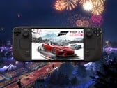 Forza Horizon 6 mostrado no Steam Deck handheld