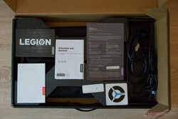 O conteúdo da caixa da Lenovo Legion Pro 5