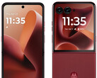 O Rio Red será uma das quatro cores de lançamento do Razr 60 Ultra. (Fonte da imagem: via Evan Blass)