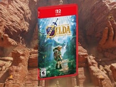 Reedição física de “Zelda: Ocarina of Time” com capa texturizada em folha metálica exibida