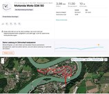 Serviços de localização do Motorola Moto G34 - visão geral