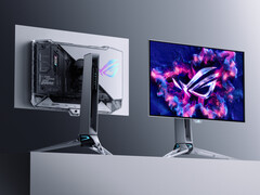 O ROG Swift OLED PG27AQWP-W tem certificação VESA DisplayHDR 500 True Black e oferece 99,5% de cobertura do espaço de cores DCI-P3. (Fonte da imagem: Asus)
