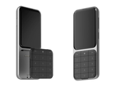 O Sidephone SP-01 (foto) tem um teclado intercambiável, com opções exclusivas, como um layout QWERTY ou T9. (Fonte da imagem: Sidephone)