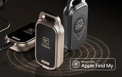 O TeamGroup integra um AirTag Apple em um SSD compacto. (Fonte da imagem: TeamGroup)