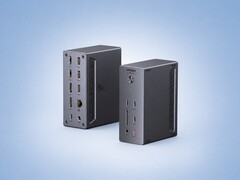 A estação de acoplamento Ugreen USB-C DisplayLink suporta 4 monitores no macOS e no Windows.