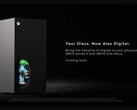 Um pôster destacando a iniciativa “Xbox Disc to Digital”