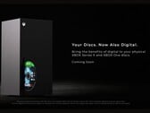 Um pôster destacando a iniciativa “Xbox Disc to Digital”