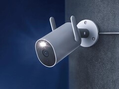 A Xiaomi Outdoor Camera AW300 chegou aos países da União Europeia, incluindo França e Alemanha. (Fonte da imagem: Xiaomi)