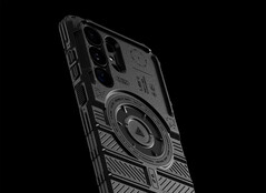 A capa dbrand Tank foi projetada para proteger o Samsung Galaxy S26 Ultra contra quedas.
