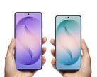 Em termos de tamanho de tela, o Galaxy S27 Pro deve ficar perfeitamente entre o Galaxy S26 Plus (à esquerda) e o Galaxy S26 (à direita), aqui ilustrados.