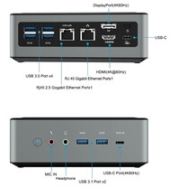 O Minisforum EliteMini HM80 oferece amplas opções de conectividade