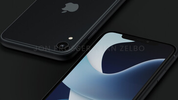 iPhone SE 4 Meia-noite (imagem via FrontPageTech)