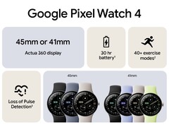 Imagem promocional oficial do Pixel Watch 4. (Fonte da imagem: Evan Blass no X)