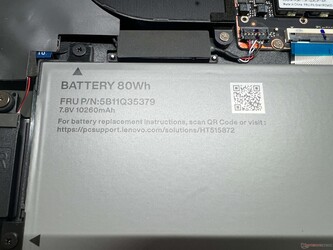 Informações sobre a bateria