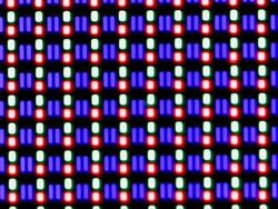 Disposição dos subpixels