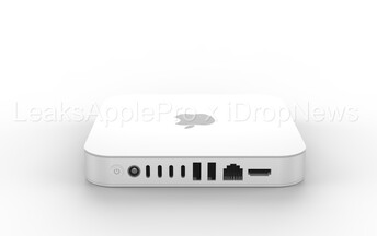 Mac mini conceito mais recente. (Fonte da imagem: LeaksApplePro/iDropNews)