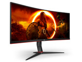 O AOC Gaming CU34G2XP/BK tem quatro saídas de vídeo. (Fonte da imagem: AOC)