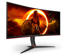 O AOC Gaming CU34G2XP/BK tem quatro saídas de vídeo. (Fonte da imagem: AOC)