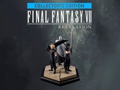 Estátuas da Edição de Colecionador de Final Fantasy 7: Revelation em destaque