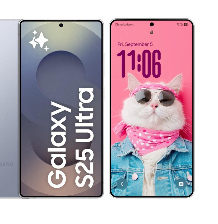 Galaxy Comparação entre o design do S25 Ultra e do Galaxy S26 Ultra. (Fonte da imagem: UniverseIce on X)