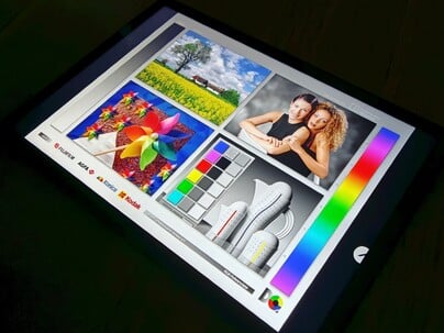 Análise dos ângulos de visão do Lenovo ThinkTab X11
