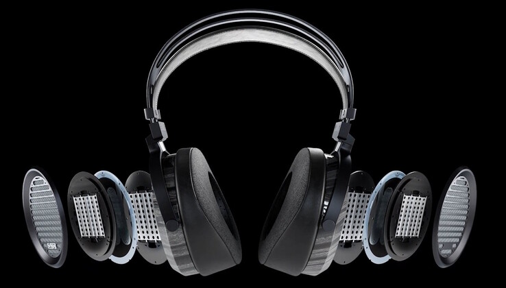 Os fones de ouvido VSX Immersion One utilizam diafragmas planares de um mícron de espessura. (Fonte da imagem: Steven Slate Audio)