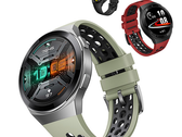 O Huawei Watch GT 2e tem agora uma previsão meteorológica de sete dias graças a sua última atualização de software. (Fonte da imagem: Huawei)