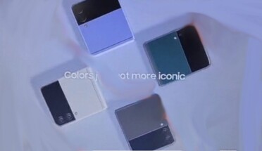 Samsung Galaxy Z Flip 3 cores. (Fonte da imagem: AndroidNext)