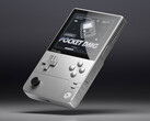 O Ayaneo Pocket DMG em sua mais recente opção de cor Bright Silver. (Fonte da imagem: Ayaneo)