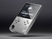 O Ayaneo Pocket DMG em sua mais recente opção de cor Bright Silver. (Fonte da imagem: Ayaneo)