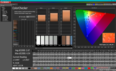 ColorChecker antes da calibração