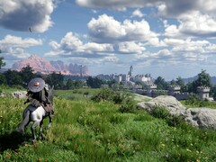 O enorme mundo aberto de Crimson Desert. (Fonte da imagem: Steam)