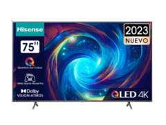 A TV Hisense E7KQ PRO 4K tem uma taxa de atualização de 144 Hz para jogos. (Fonte da imagem: Hisense)