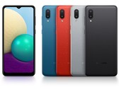 O Galaxy M02. (Fonte: Samsung)