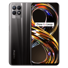 Os telefones econômicos Realme como o INR 13.999 (US$185) Realme 8i ajudaram a empresa a colocar a Samsung em segundo lugar no mercado indiano (Fonte de imagem: Realme)