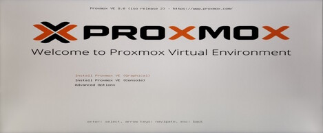 ...e, por exemplo, instalar o Proxmox como um sistema operacional de gerenciamento de VM