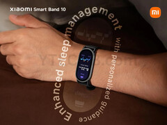 Parece que a Xiaomi vai se concentrar em melhorar o rastreamento do sono com a Smart Band 10. (Fonte da imagem: via Ytechb - editado)