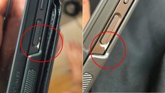 O Z Fold 6 de US$ 1.700 Galaxy e possivelmente outros celulares da Samsung têm um problema com pintura descascada. (Fonte da imagem: u/Hungry_Low_3149, editado)