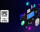 A Epic Games Store, cujo logotipo é mostrado acima, não indica se um jogo foi desenvolvido usando IA. (Fonte da imagem: Epic Games)