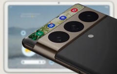 O Google Pixel 8 Pro (conceito feito por ventilador retratado) e o Pixel Tablet Pro devem ser lançados em 2023. (Fonte de imagem: Science and Knowledge &amp;amp; Google - editado)