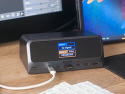 Estação de conexão USB-C MOKiN 13 em 1 no modo de exibição HDMI