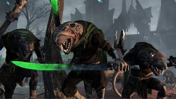 Uma imagem mostrando inimigos em Mordheim: City of the Damned.