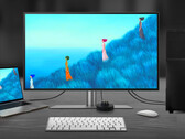 O BenQ PD3225U possui um switch KVM e é compatível com os controles de brilho integrados do macOS. (Fonte da imagem: BenQ)