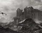 Uma captura de tela do Departamento de Polícia de Raccoon City em Resident Evil Requiem (fonte da imagem: Capcom)
