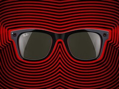 Os óculos inteligentes Ray-Ban Meta, mostrados aqui com lentes coloridas, poderão em breve usar a IA para avaliar o que o usuário vê e ouve quando solicitado (Imagem: Ray-Ban).
