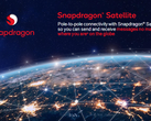 A Qualcomm divulga o Snapdragon Satellite. (Fonte: Qualcomm)