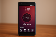 Renderização de IA do smartphone Ubuntu Touch, Ubuntu Touch 24.04-1.0 lançado (Fonte da imagem: Gerado usando OpenAI)