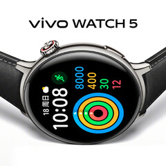 O Vivo Watch 5 estará disponível em vários acabamentos. (Fonte da imagem: Vivo)