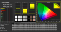 CalMAN - ColorChecker calibrado