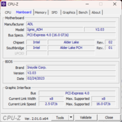 Placa-mãe CPU-Z